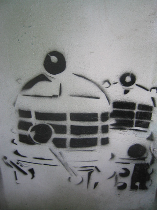 Illustration for article titled Graffiti And Stencil Art Will! Be! Ex! Terminated!